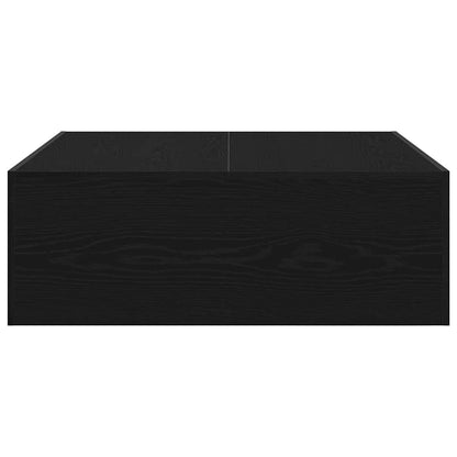 Svart Eik Kaffebord - 100 x 100 x 35 cm, Laget av Kvalitetstre