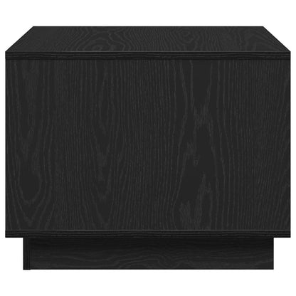 Svart Eik Kaffebord 55x55x42 cm Laget av Konstruert Tre