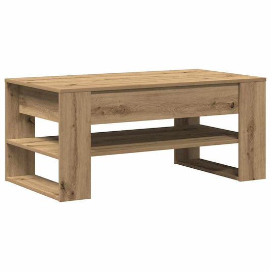 Kaffe bord Artisan Eik 102x55x45 cm Konstruert Tre