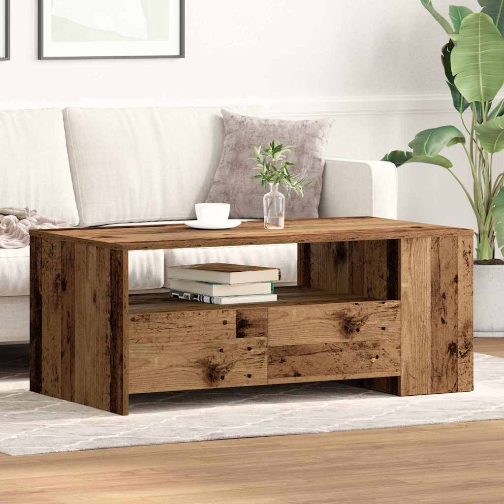 Kaffebord Gamle Tre 102x55x43,5 cm Konstruert Tre