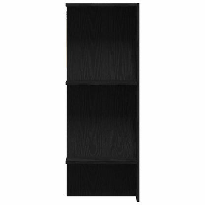Gangskap Sort Eik 97,5x37x99 cm Konstruert Tre