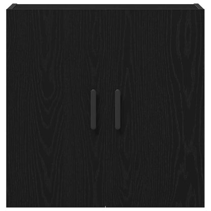 Veggskap Svart Eik 60x31x60 cm Konstruert tre