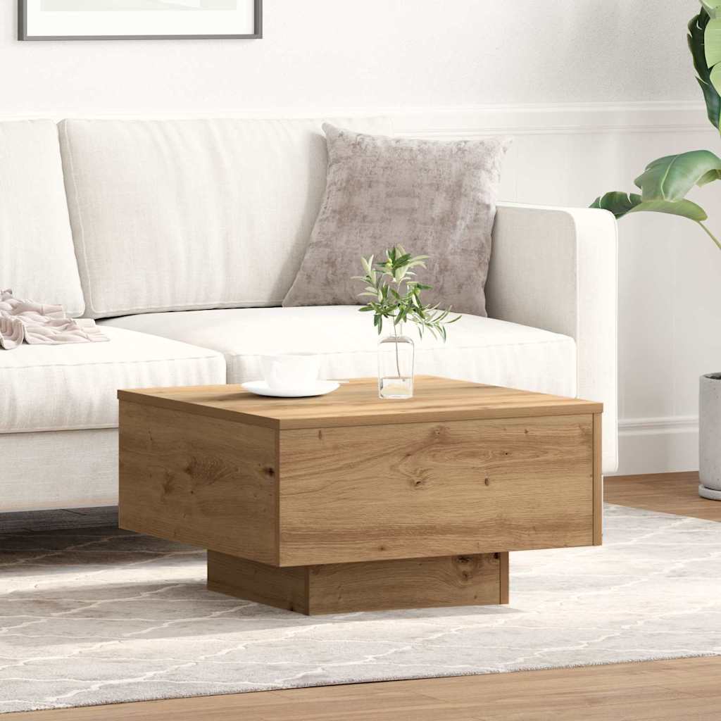 Kaffebord Artisian Eik 55x55x31 cm Ingeniørtre