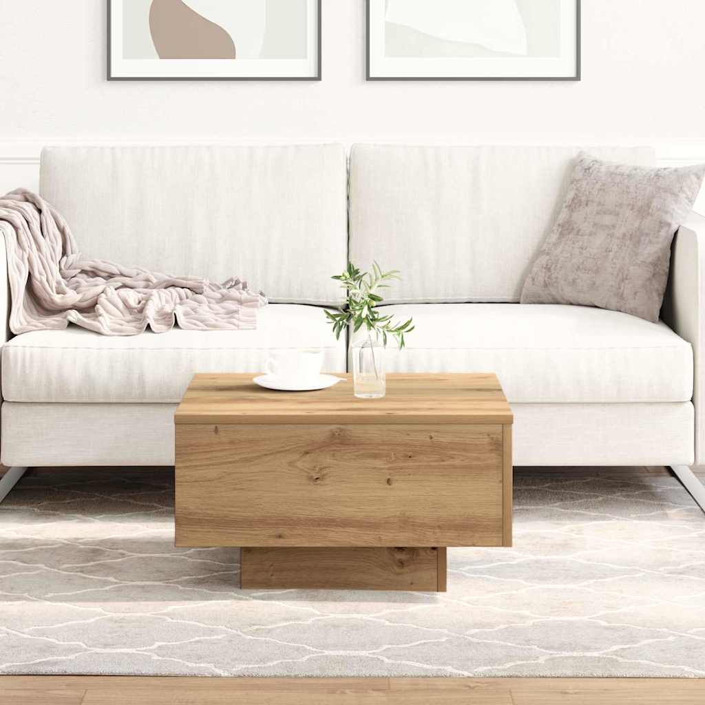 Kaffebord Artisian Eik 55x55x31 cm Ingeniørtre