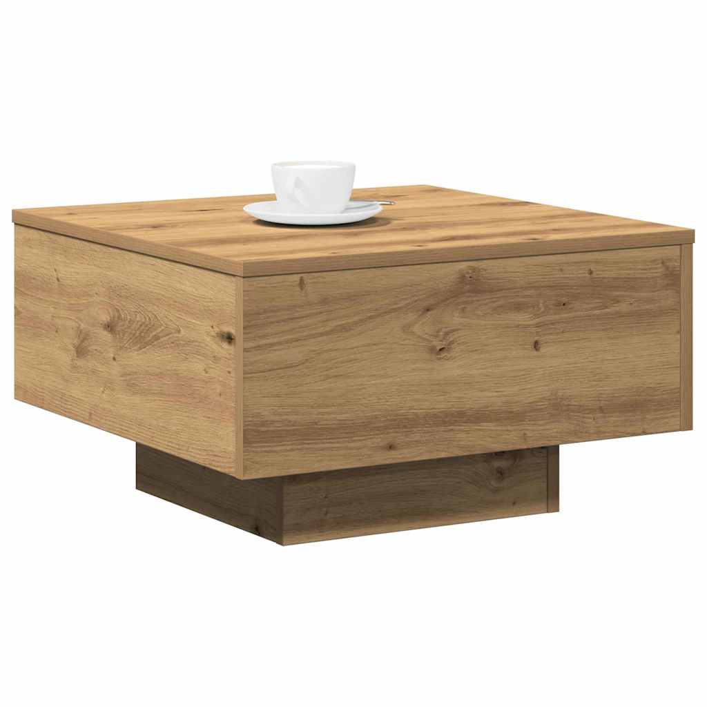 Kaffebord Artisian Eik 55x55x31 cm Ingeniørtre