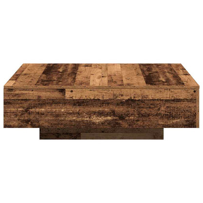 Kaffebord Gammelt Tre 100x100x31 cm Ingeniørtre