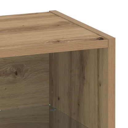 Flytende Hylle Artisan Eik 40x28,5x40 cm Konstruert Tre