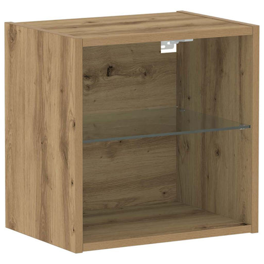 Flytende Hylle Artisan Eik 40x28,5x40 cm Konstruert Tre