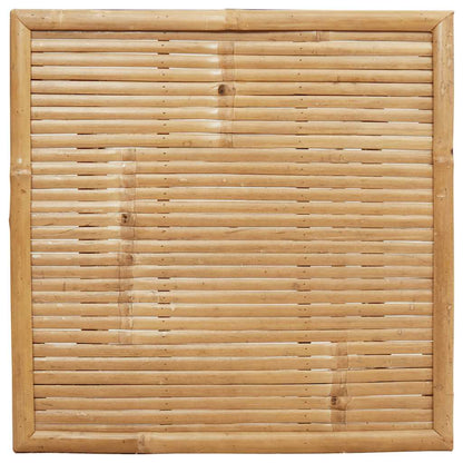 Utendørs barbord kvadrat 55x55x100 cm bambus