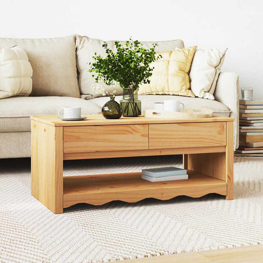 Kaffebord "DRAMMEN" 99x55x45 cm Solid Tre Furu