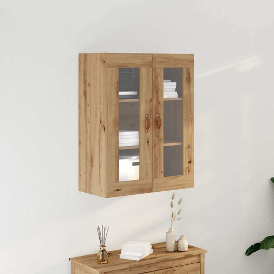 Vegghengt skap artisan eik 69.5 x 34 x 90 cm Konstruert tre