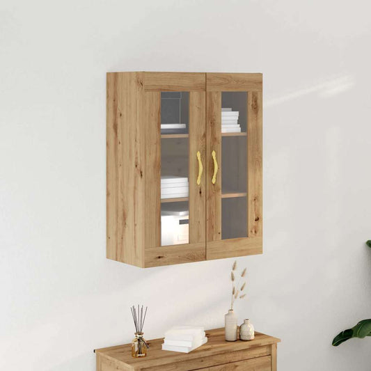 Vegghengt skap artisan eik 69.5 x 34 x 90 cm Konstruert tre