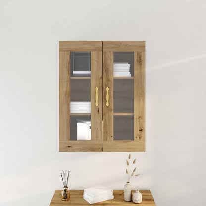 Vegghengt skap artisan eik 69.5 x 34 x 90 cm Konstruert tre