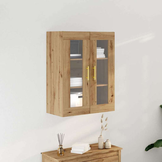 Vegghengt skap artisan eik 69.5 x 34 x 90 cm Konstruert tre