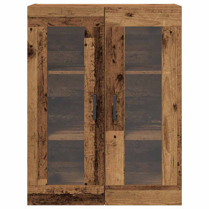 Vegghengt skap Gammelt tre 69.5 x 34 x 90 cm Konstruert tre