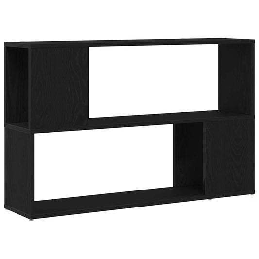 Bokhylle i Svart Eik 100x24x63 cm, Laget av Konstruert Tre