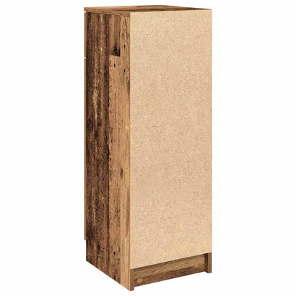 Baderomsskap Gammel Tre 32x34x90 cm Ingeniørtre