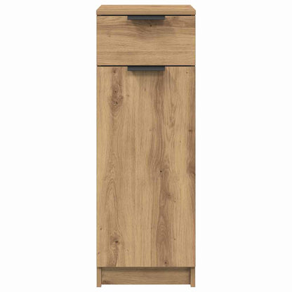 Baderomsskap Håndverker Eik 32x34x90 cm Konstruert Tre
