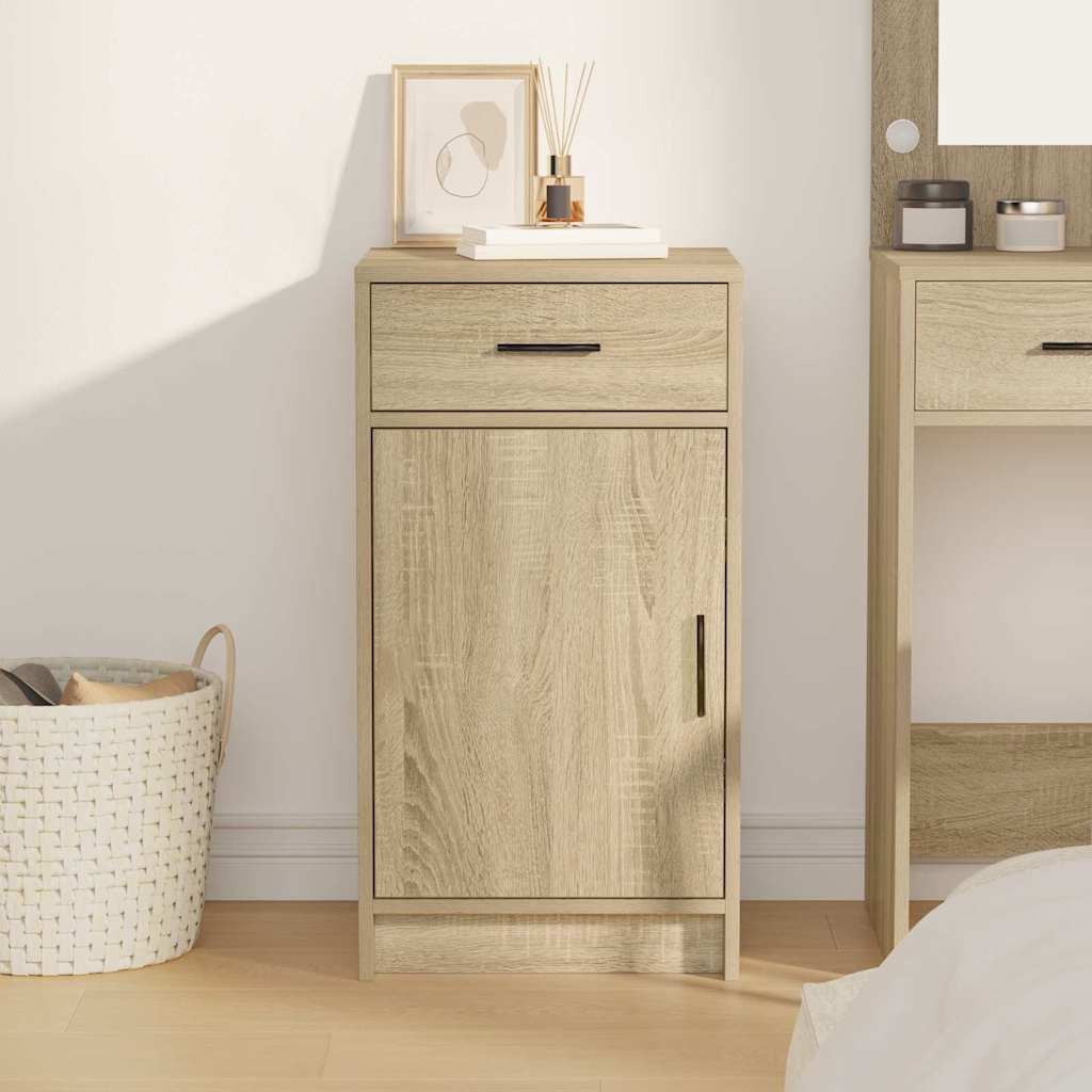 Sideboard Sonoma Eik 40x41x75 cm Ingeniørtre