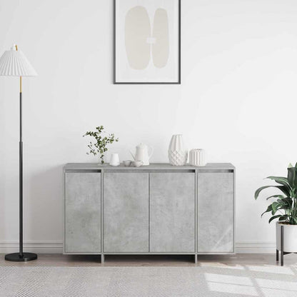 Betonggrå Serviesskap Betonggrå Konstruert tre 135 x 41 x 75 cm