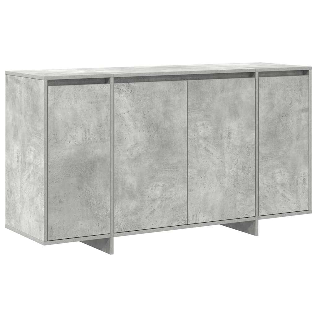 Betonggrå Serviesskap Betonggrå Konstruert tre 135 x 41 x 75 cm