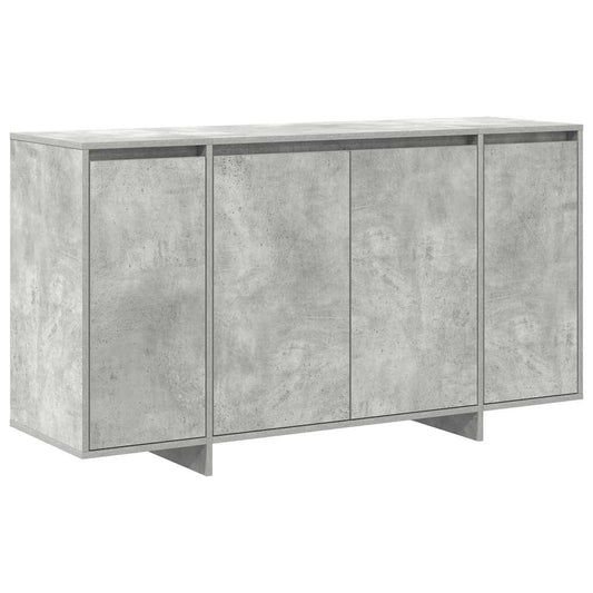 Betonggrå Serviesskap Betonggrå Konstruert tre 135 x 41 x 75 cm