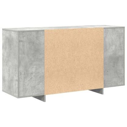 Betonggrå Serviesskap Betonggrå Konstruert tre 135 x 41 x 75 cm
