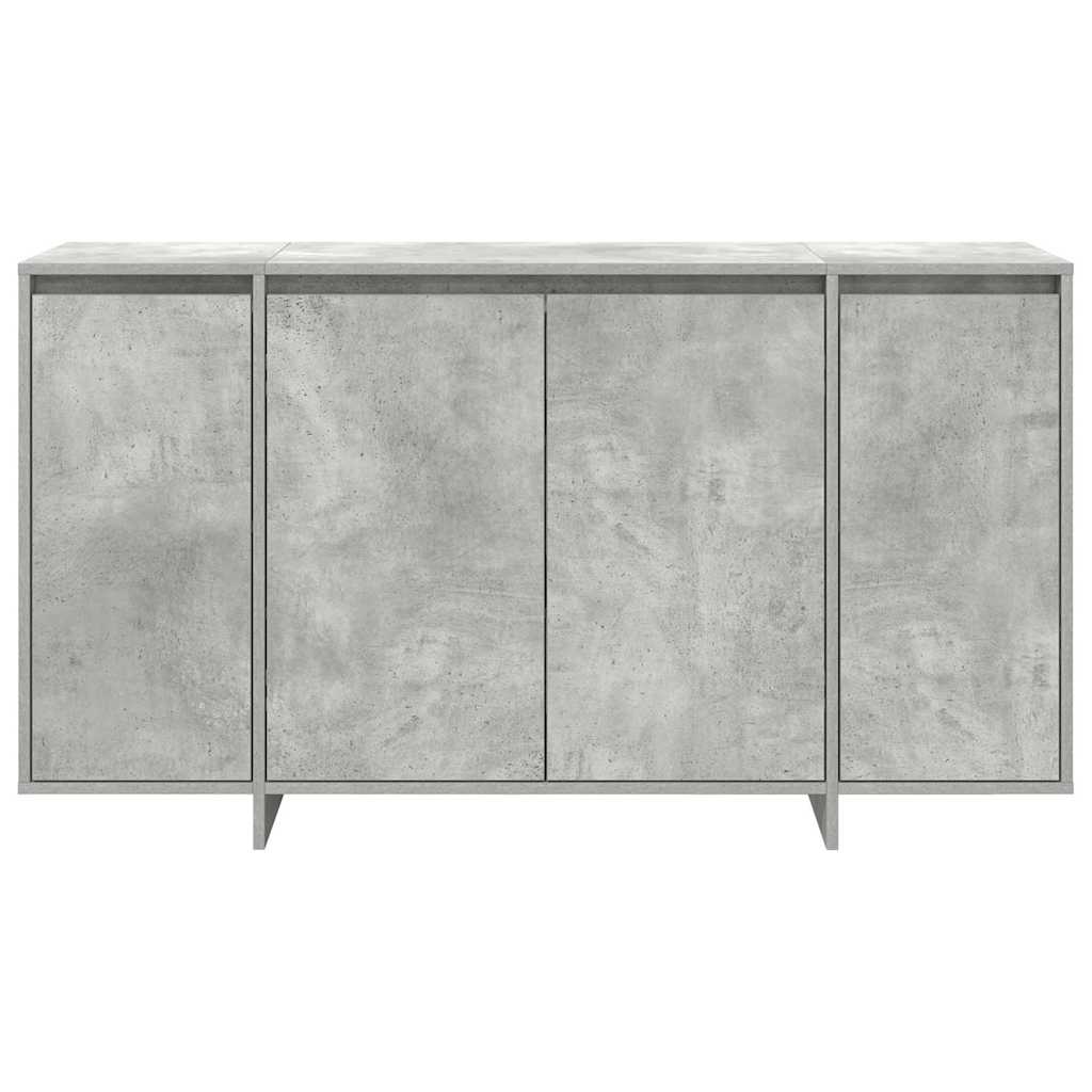 Betonggrå Serviesskap Betonggrå Konstruert tre 135 x 41 x 75 cm