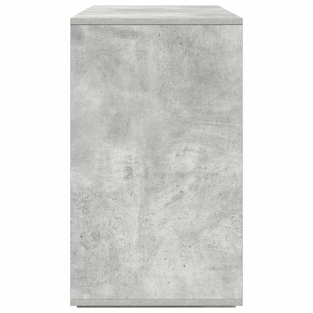 Betonggrå Serviesskap Betonggrå Konstruert tre 135 x 41 x 75 cm