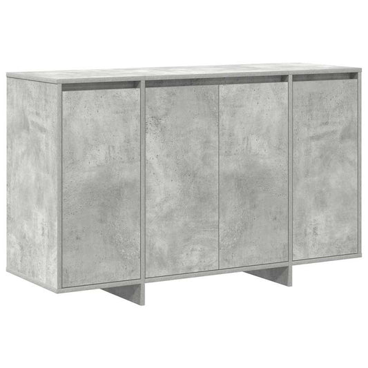 Betonggrått skap Betonggrå Konstruert tre 120 x 41 x 75 cm