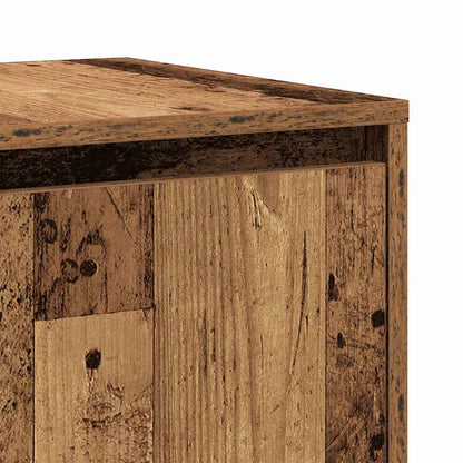 Brun kommode Gjenvunnet tre 120 x 41 x 75 cm Kommode Rektangulær