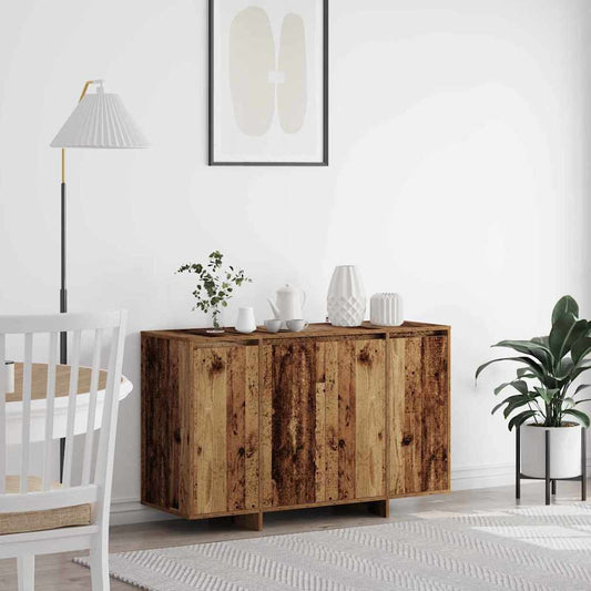 Brun kommode Gjenvunnet tre 120 x 41 x 75 cm Kommode Rektangulær