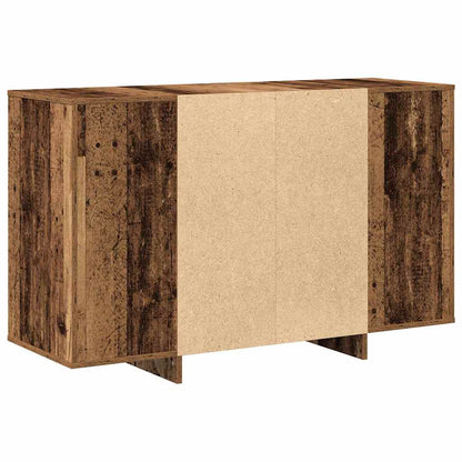 Brun kommode Gjenvunnet tre 120 x 41 x 75 cm Kommode Rektangulær
