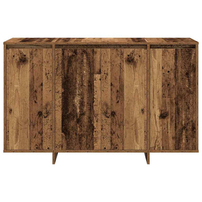 Brun kommode Gjenvunnet tre 120 x 41 x 75 cm Kommode Rektangulær