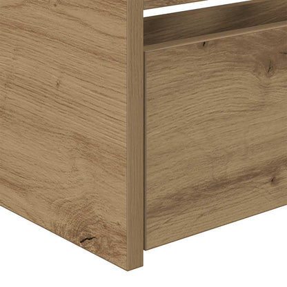 Dagseng ramme med skuffer med skuff artisan eik 90 x 190 cm