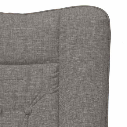 Avslappende Stol Taupe Stoff