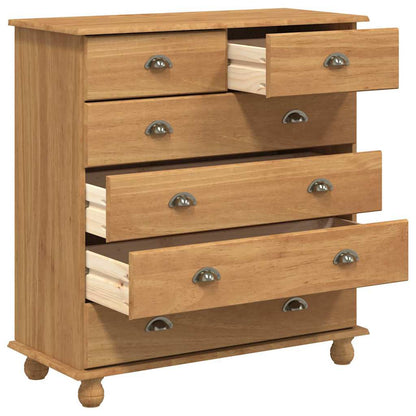 Kommode 'ASKIM'91x40x95.5 cm Solid tre Furu