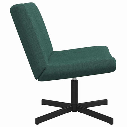 Accentstol Mørkegrønn Polyester Standard Høydejusterbar