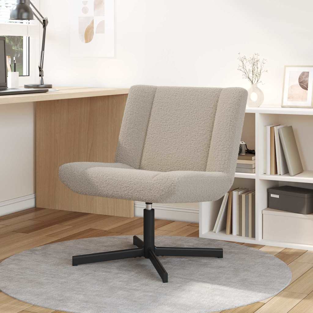 Accent Stol Lysegrå Polyester stoff Standard Sving Accent Stol