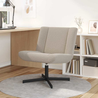 Accent Stol Lysegrå Polyester stoff Standard Sving Accent Stol