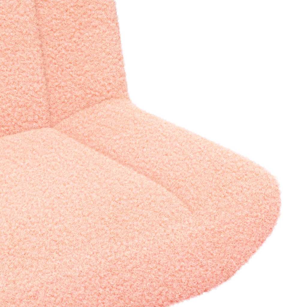 Accentstol Baby Rosa Polyester, Metall Standard Sving
