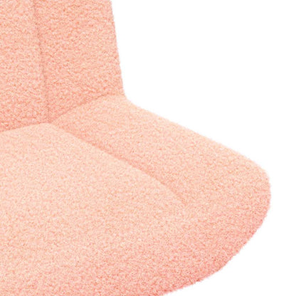 Accentstol Baby Rosa Polyester, Metall Standard Sving