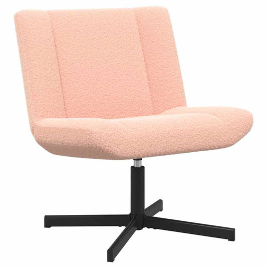 Accentstol Baby Rosa Polyester, Metall Standard Sving