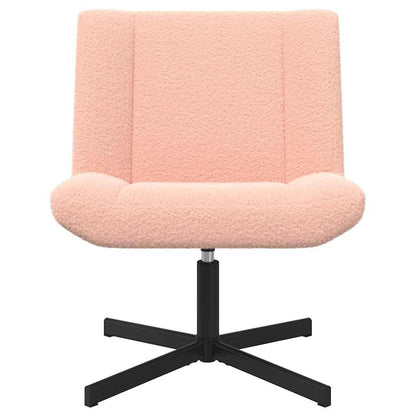 Accentstol Baby Rosa Polyester, Metall Standard Sving