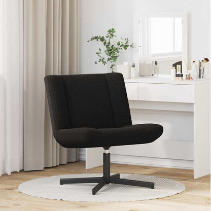 Accent Stol Svart Stoff, Metall Medium Sving Accent Stol