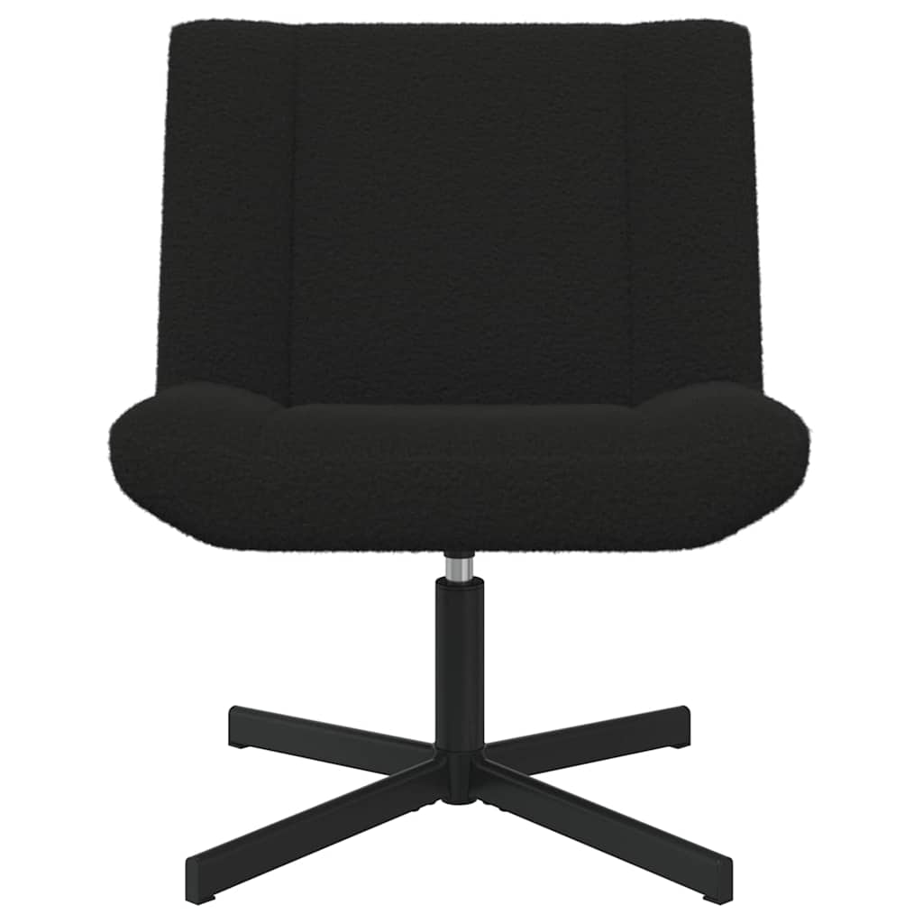 Accent Stol Svart Stoff, Metall Medium Sving Accent Stol