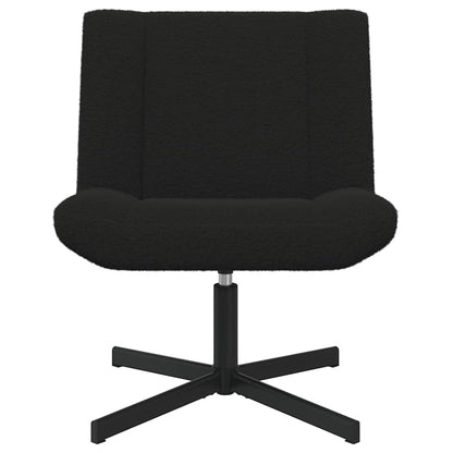 Accent Stol Svart Stoff, Metall Medium Sving Accent Stol