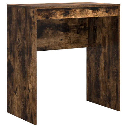 Skrivebord med lagring med skuff 2 pcs Røkt eik 70 x 40 x 76 cm
