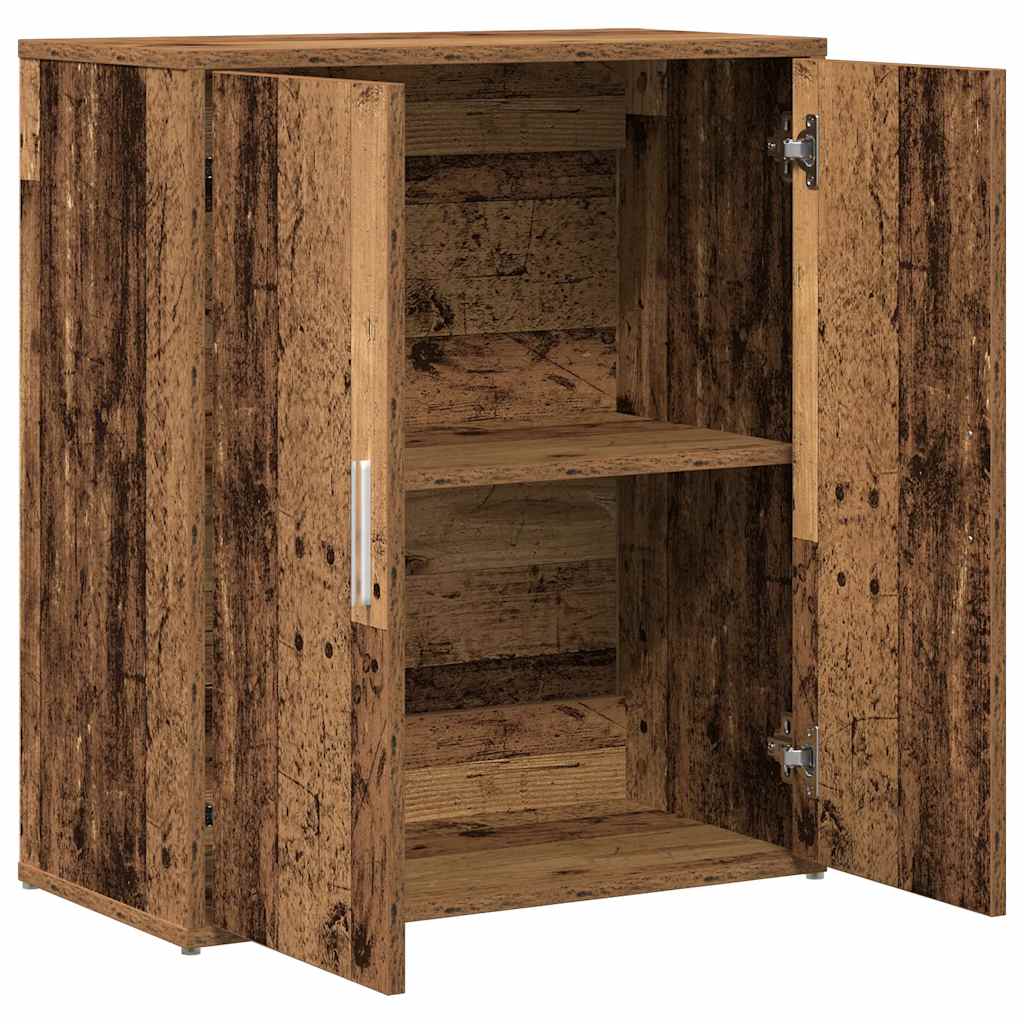 Skjenk gammelt tre 60x31x70 cm konstruert tre