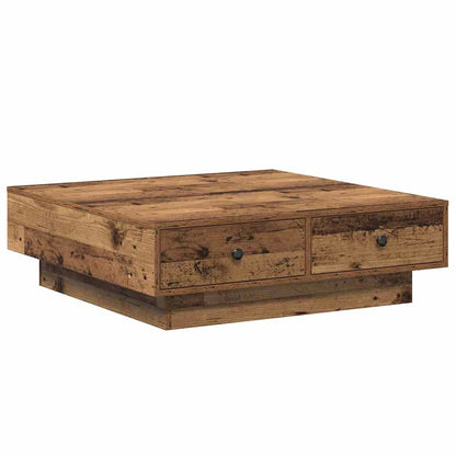 Kaffebord Gammelt tre Gjenvunnet Tre 90 x 90 x 28 cm